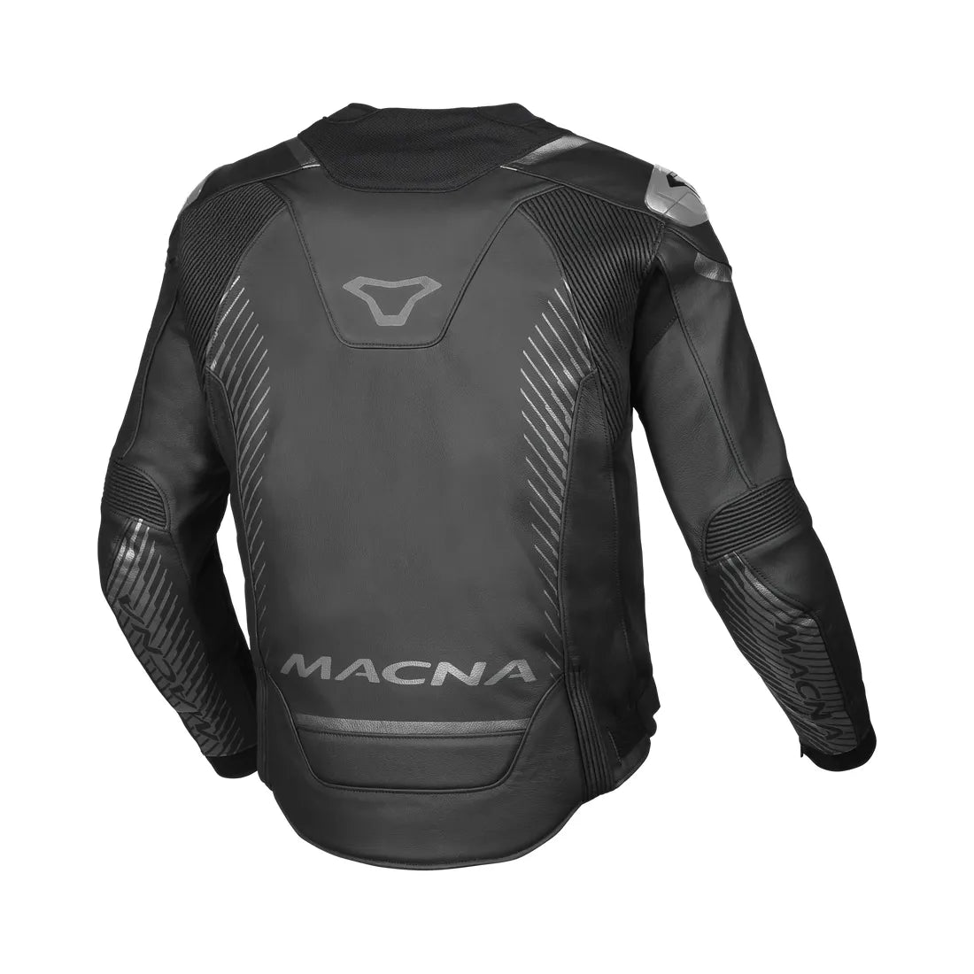 Macna Tronniq Chaqueta cuero deportiva negra – 2 – Maximomoto PT