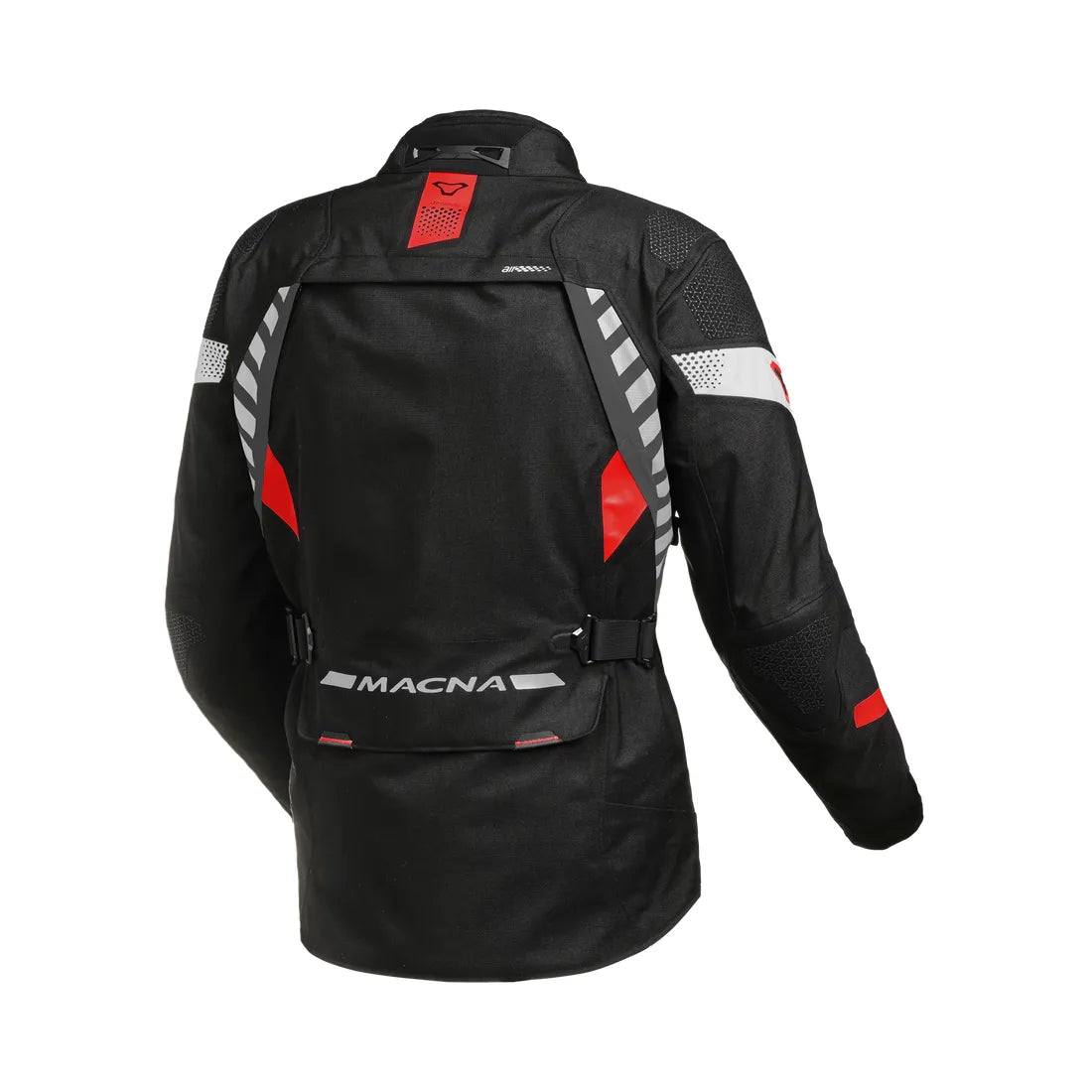 Macna Ultimax Mujer motociclista Chaqueta Negro gris oscuro Vermelho – 2 – Maximomoto PT