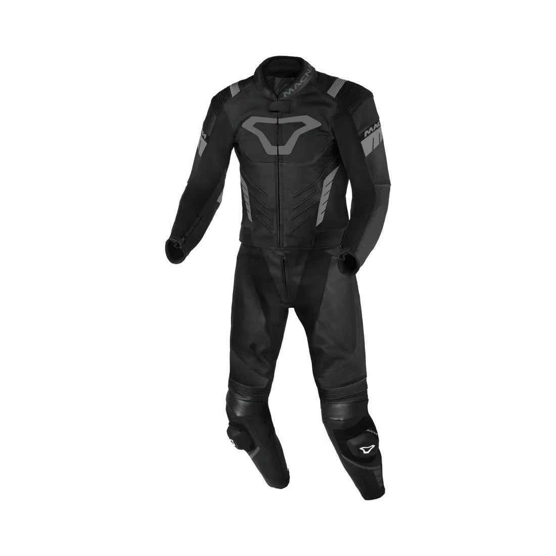 MACNA VARSHALL 2 PC Moto Homem Perforado Couro Fatos Preto – 1 – Maximomoto PT