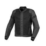 MACNA VELOTURA Hombre Moto Equitación urbana Chaqueta Negro