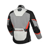 MACNA Zastra mujer Chaqueta carreras aventura gris negro rojo