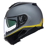 NOLAN N100-6 INCOGNITO 346 Moto Modular Capacete Cinza Amarelo Preto