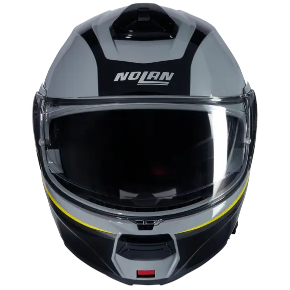 NOLAN N100-6 INCOGNITO 346 Modular Motorcycle Helmet Gray Yellow Black – 2 – Maximomoto PT