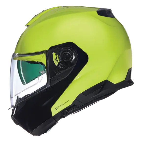NOLAN N100-6 MIVEDI 329 Moto Modular Capacete Impulso Verde Preto