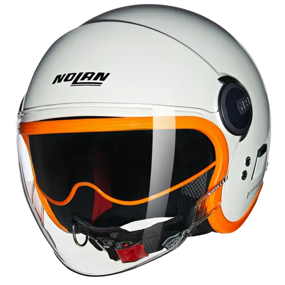 NOLAN N21 DISPLAY OCIO 347 Jet Casco Perla Arancione – 1 – Maximomoto PT