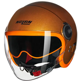 NOLAN N21 VISOR OCIO 348 Jet Casco Ocra Arancione