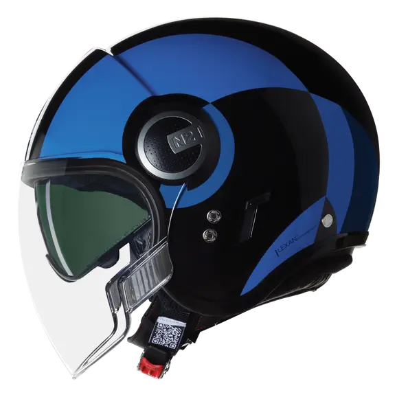 NOLAN N21 Bichrome Display 351 Nero Azul Azzurro Jet Hull – 1 – Maximomoto PT