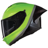 NOLAN N60-6 Sport Verniciatura Speciale 348 ligero Casco Verde impulso Nero Grigio