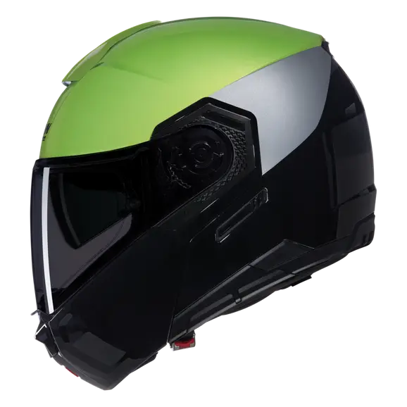 NOLAN N90-3 SPECIAL VERNICIATURE 341 Modular Green Hull Impulso Nero – 1 – Maximomoto PT