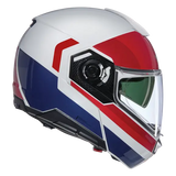 NOLAN N90-3 ROBOTO 345 Modular Casco Bianco Rosso Azul