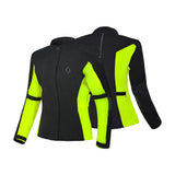 SHUA NOVA CASACOS DE MOTO SENHORA HI-VIS AMARILLO