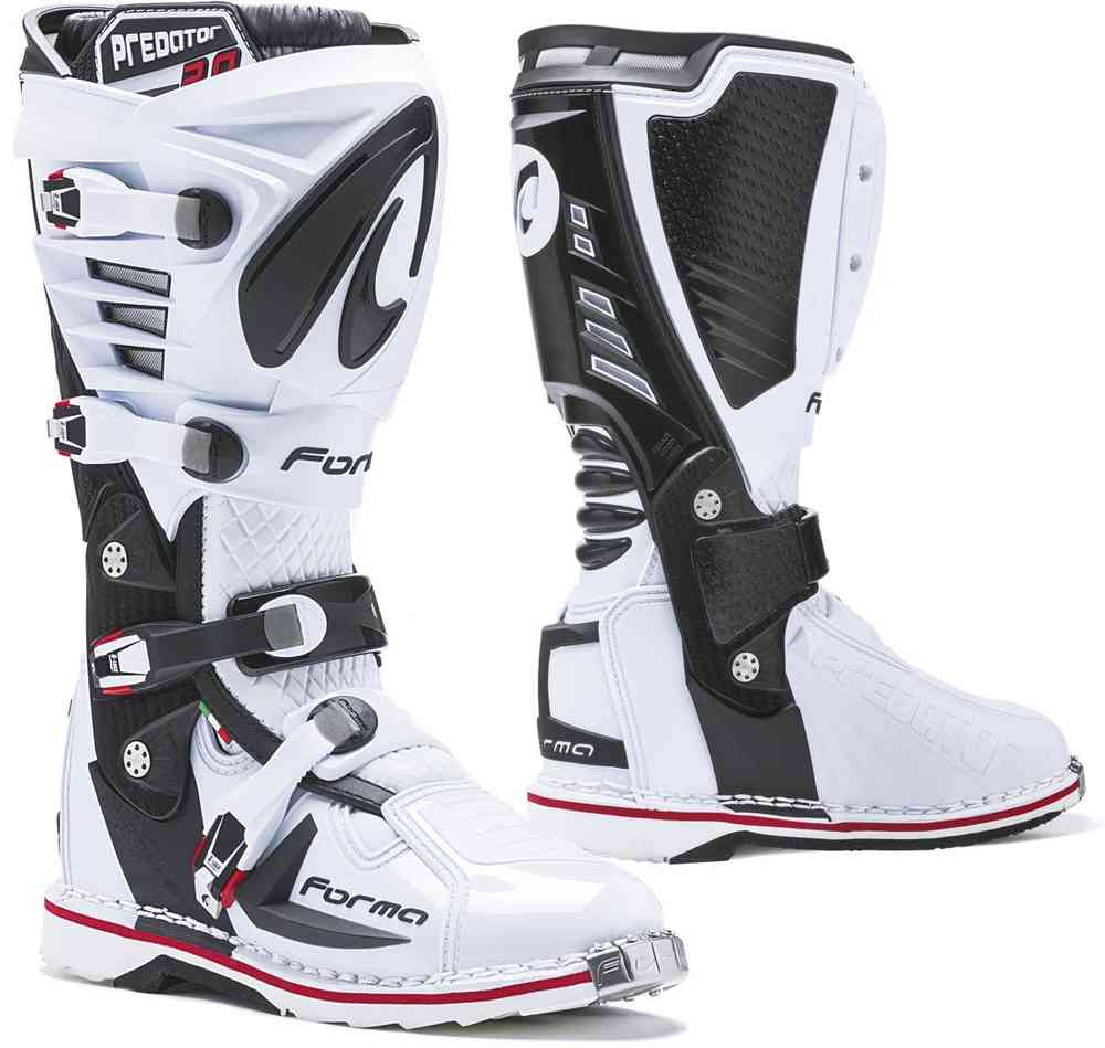 FORMA- PREDATOR 2.0 WHITE BOOTS