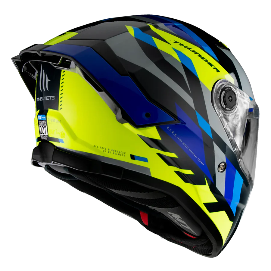 MT THUNDER 4 SV ERGO E17 Brillo Deportivo De Turismo Integral De Moto Casco – 3 – Maximomoto PT