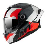 MT THUNDER 4 SV FADE A0 Casco Integral De Moto Perla Brillante
