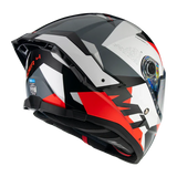 MT THUNDER 4 SV FADE A0 Casco Integral De Moto Perla Brillante