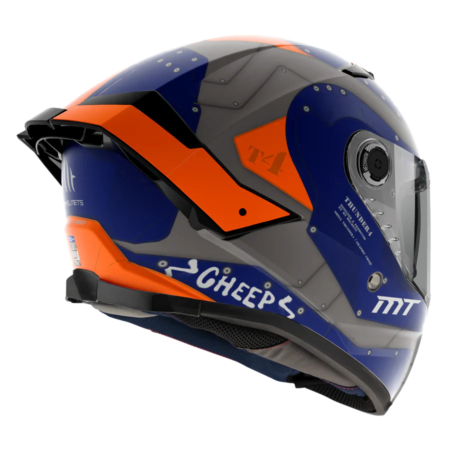 MT Thunder 4 SV Cheep A7 Casco Integral De Moto Turismo Mate – 2 – Maximomoto PT