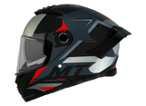 MT Thunder 4 SV Exeo B5 Casco Integral Moto Deportivo Turismo Mate