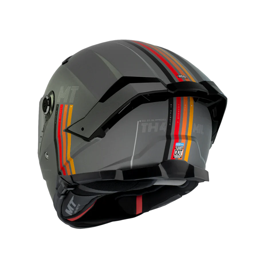 MT Thunder 4 SV Mil C2 Deportivo Turismo Full Casco Moto Matt – 2 – Maximomoto PT