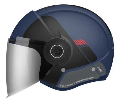 MT VIALE SV S ADVANCE C67 Matt Jet Helmet for Urban Touring Motorcycles – 1 – Maximomoto PT