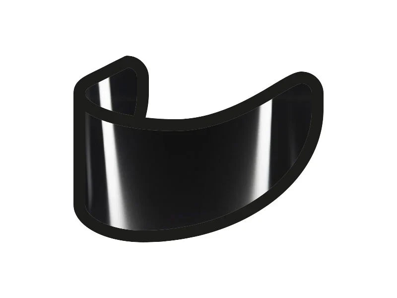 VISERA MT OSCURA 100 % MAX VISION MT-V-32 PLATA VENTILACIONES DE VISERA