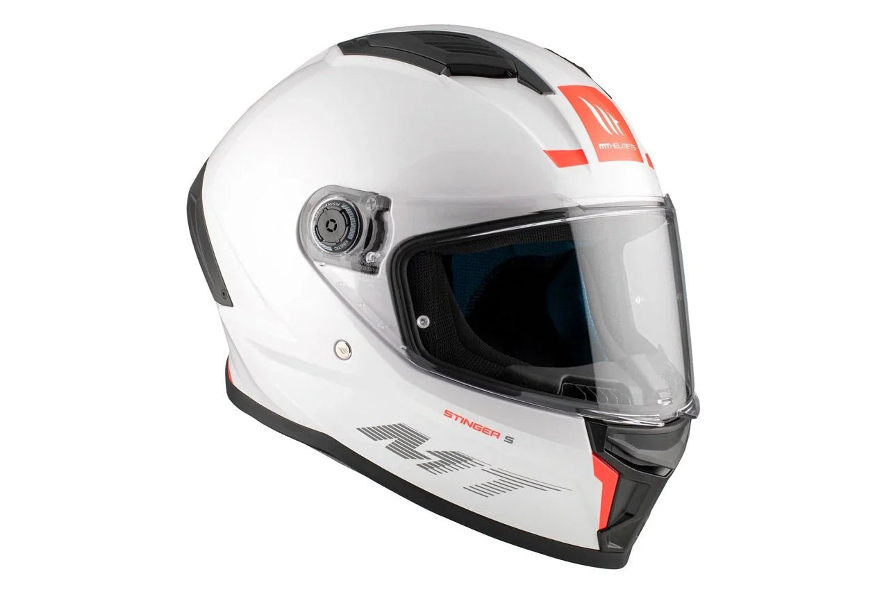 MT STINGER 2 SOLID A0 CAPACETE INTEGRAL MOTO BRANCA