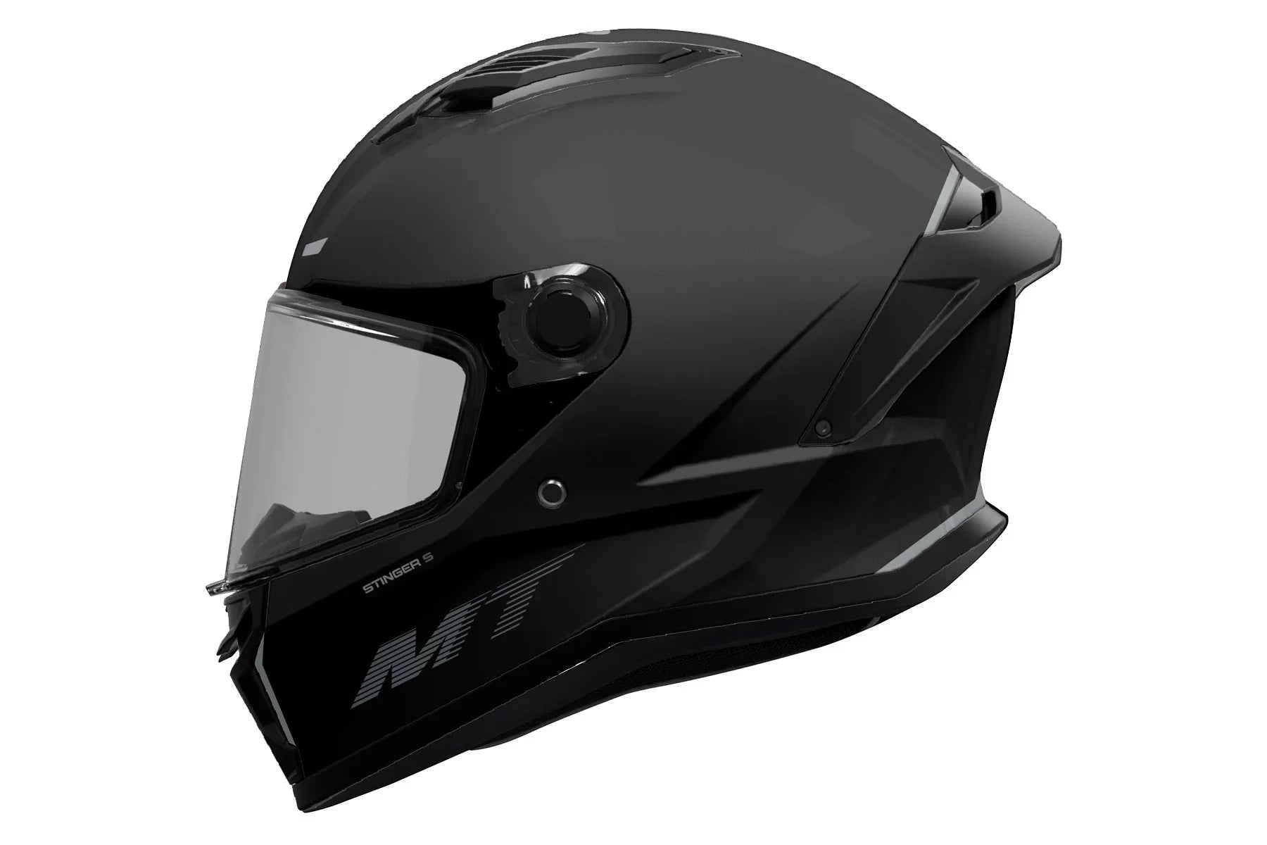 MT Stinger 2 Solid A11 Full-face motorcycle helmet, matte black. – 1 – Maximomoto PT