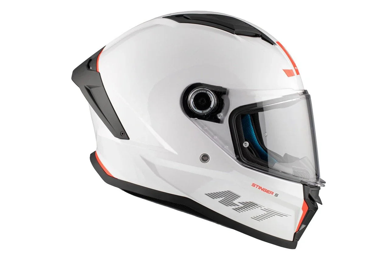 MT STINGER 2 SOLID A0 CAPACETE INTEGRAL MOTO BRANCA