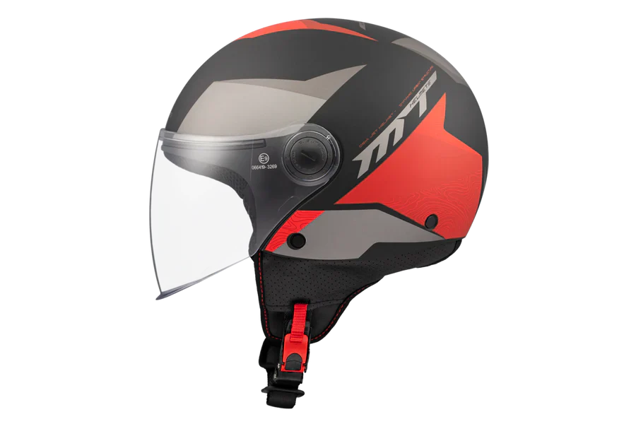 MT STREET S POKE B5 matte retro-style jet motorcycle helmet – 2 – Maximomoto PT