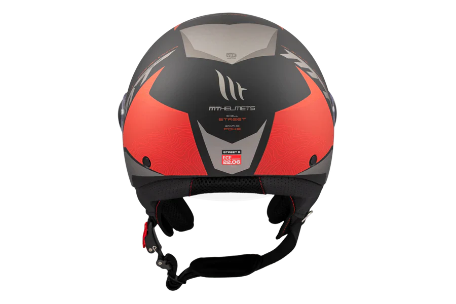 MT STREET S POKE B5 matte retro-style jet motorcycle helmet – 6 – Maximomoto PT