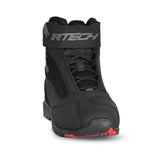 R-TECH AIRPRO Moto Urbana Couro Botas Preto