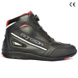 R-TECH BLINKO Botas De Moto Couro Preto