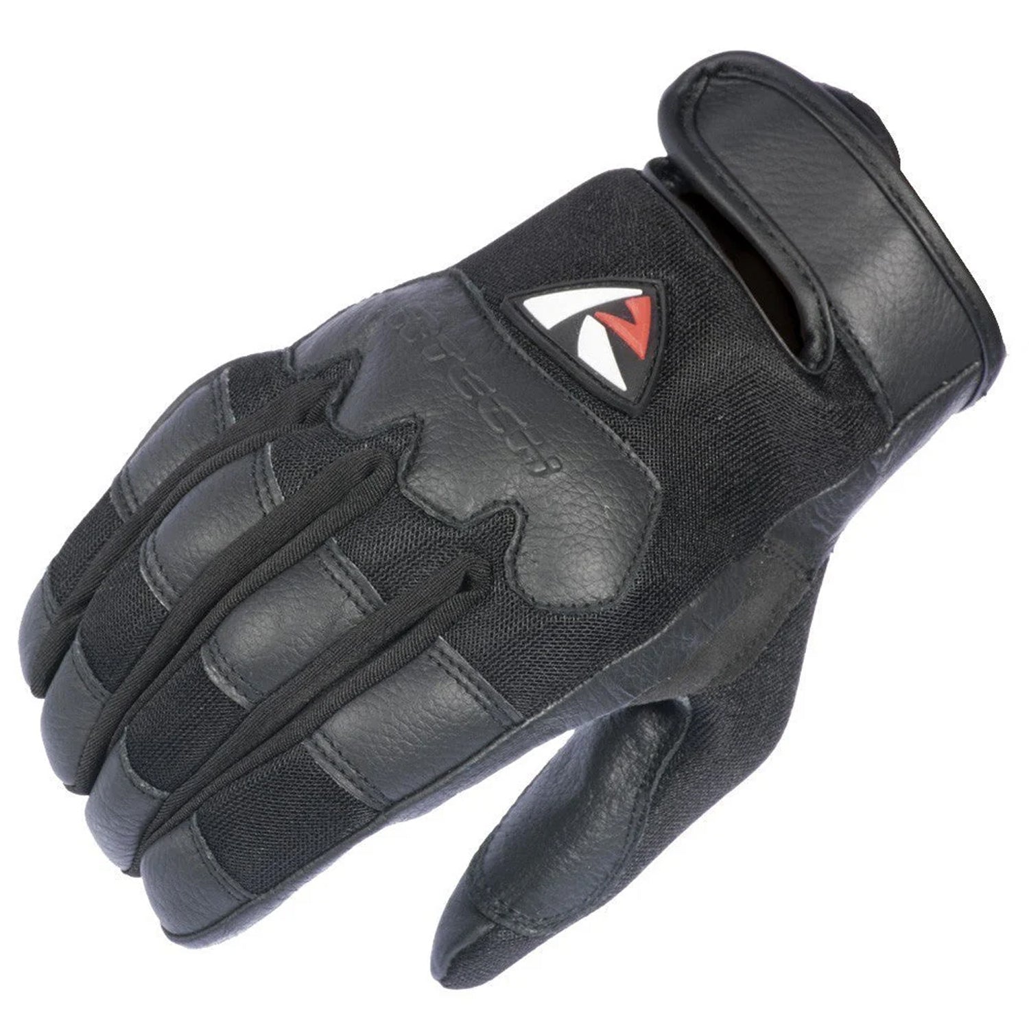 R-TECH DIJON Luvas De Moto Couro Preto – 2 – Maximomoto PT