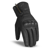 R-TECH DYNAMIC Black Textile Motorcycle Gloves