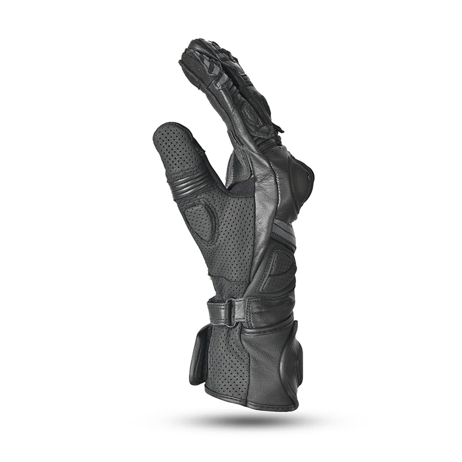 R-TECH GP Motorcycle Leather Gloves Black – 5 – Maximomoto PT