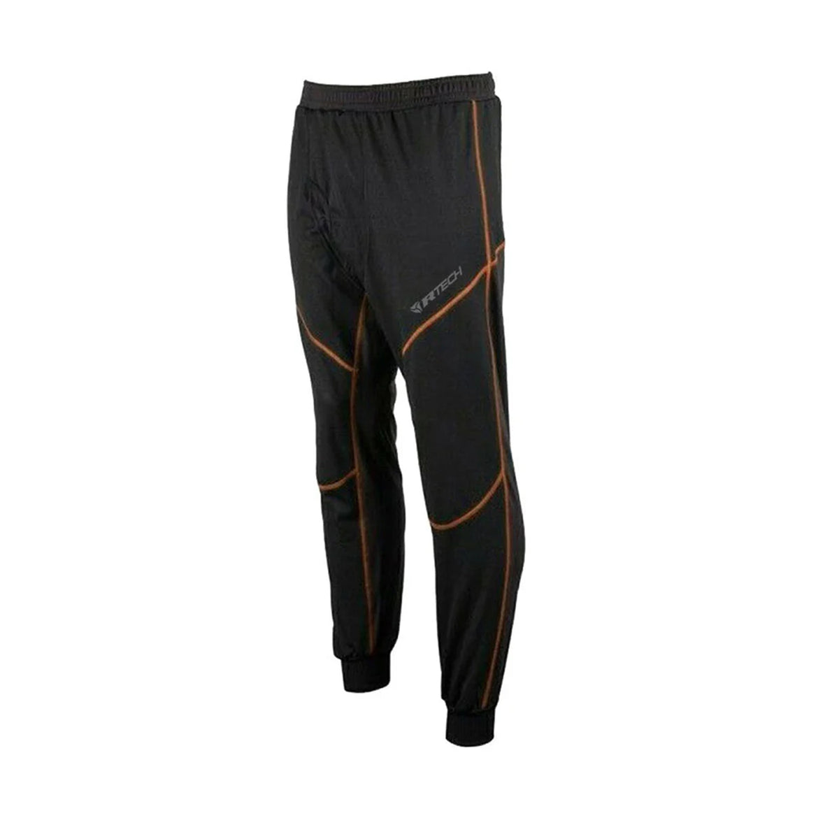R-TECH JADE Men's Thermal Textile Windbreaker Black Orange