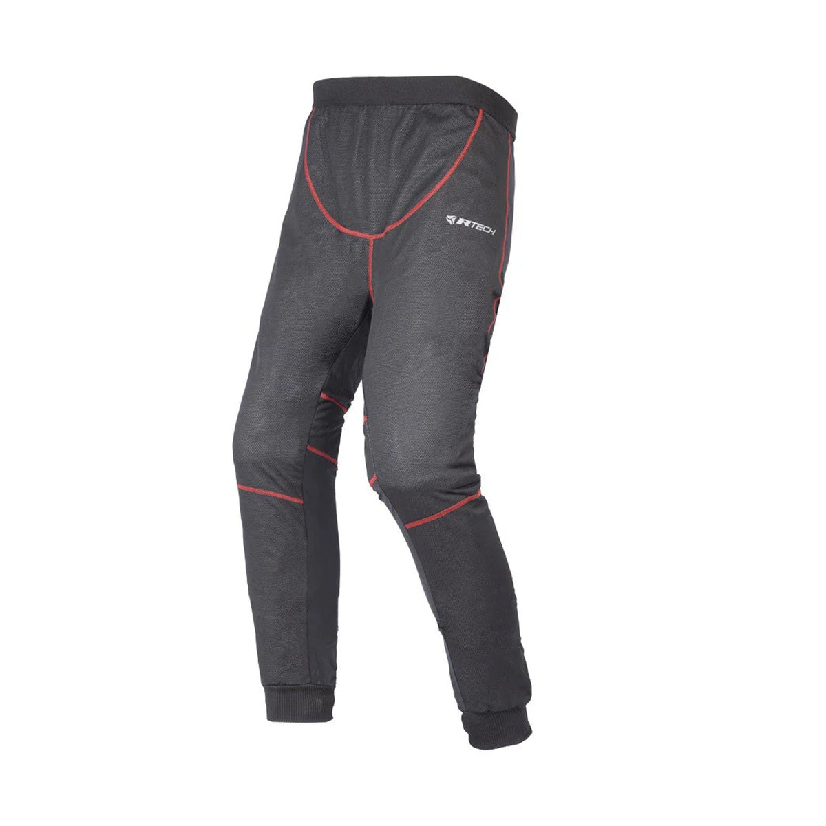 R-TECH JOG Térmico Textil Corta-vento Preto Vermelho