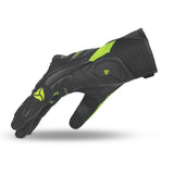 R-TECH KNIGHT RIDER Moto Homem Luvas Preto Fluo Amarelo