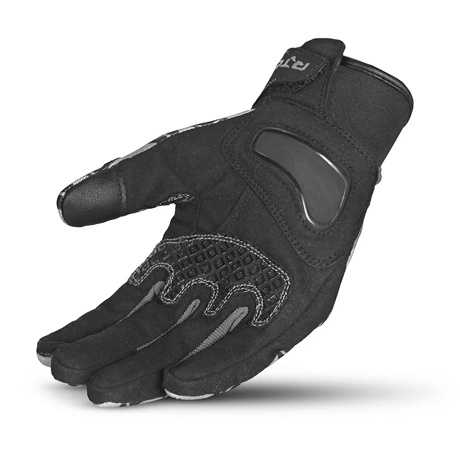 R-TECH LEOPARD Motorcycle Textile Gloves Black Gray – 5 – Maximomoto PT