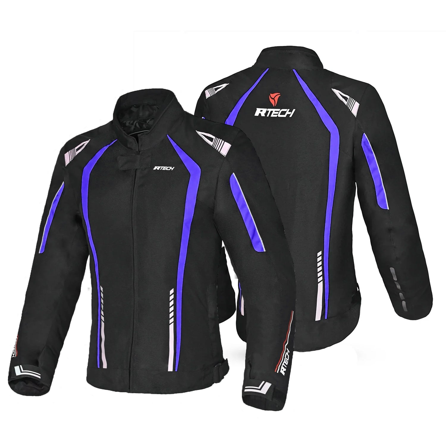 R-TECH MARSHAL Casacos De Moto Senhora Textil Preto Azul – 2 – Maximomoto PT