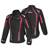 R-TECH MARSHAL Casacos De Moto Senhora Textil Preto Vermelho