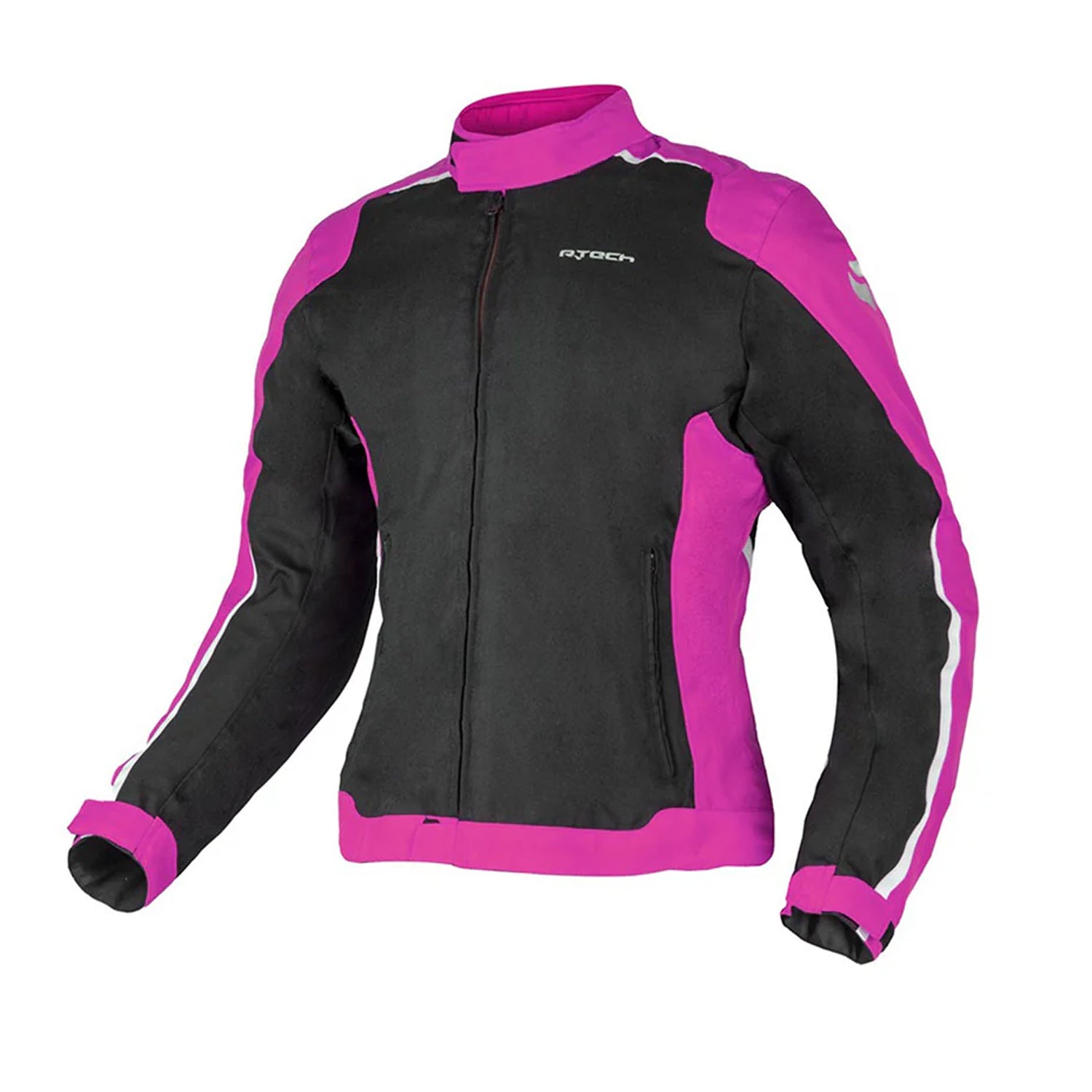 R-TECH MOTRIL Motorcycle Ladies Textile Coats Black Pink – 1 – Maximomoto PT
