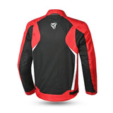 R-TECH MOTRIL Casacos De Moto Textil  Preto Vermelho