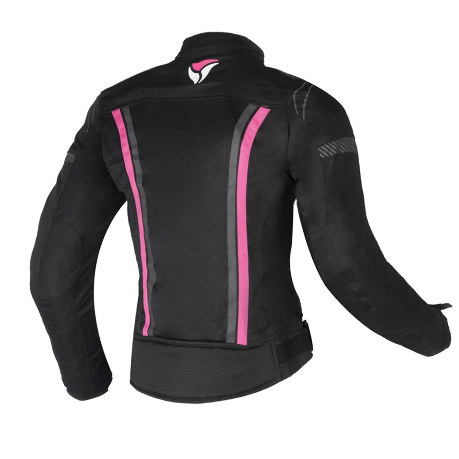 R-TECH PALMA Women's Textile Motorcycle Jacket Black Pink – 2 – Maximomoto PT