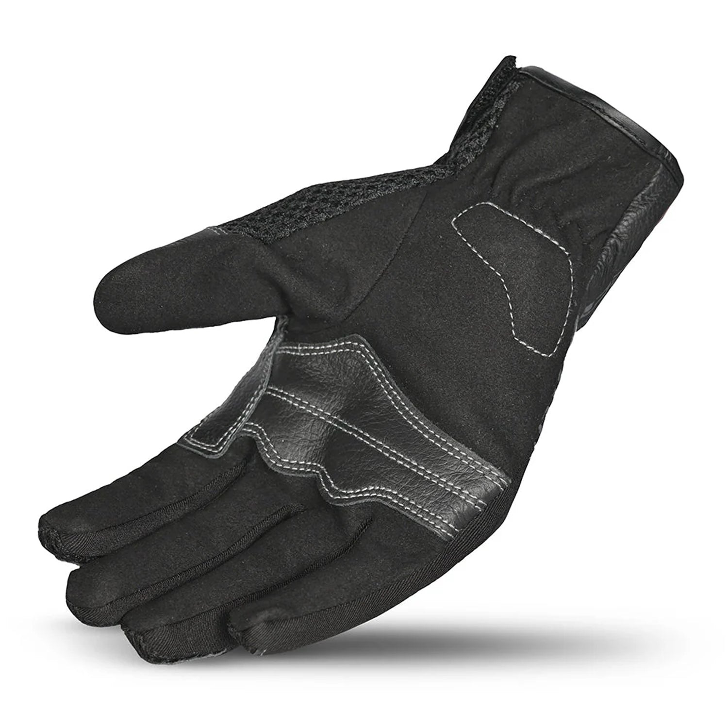 R-TECH PRIMA Black Leather Motorcycle Gloves – 5 – Maximomoto PT