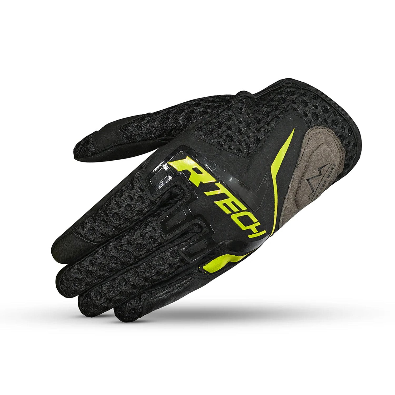 R-TECH RIDE PRO Motorcycle Gloves Black Yellow – 3 – Maximomoto PT