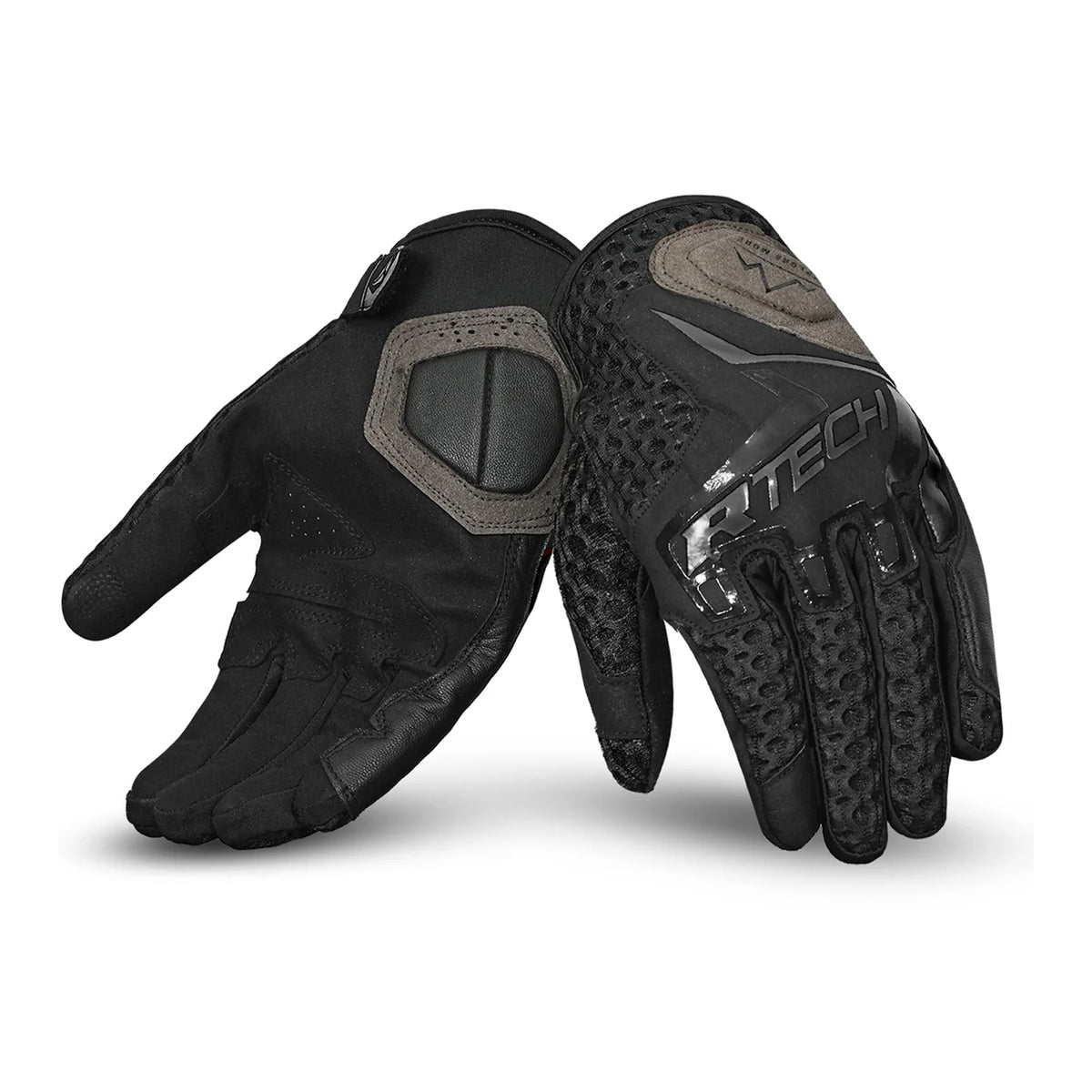 R-TECH RIDE PRO Moto Luvas Preto