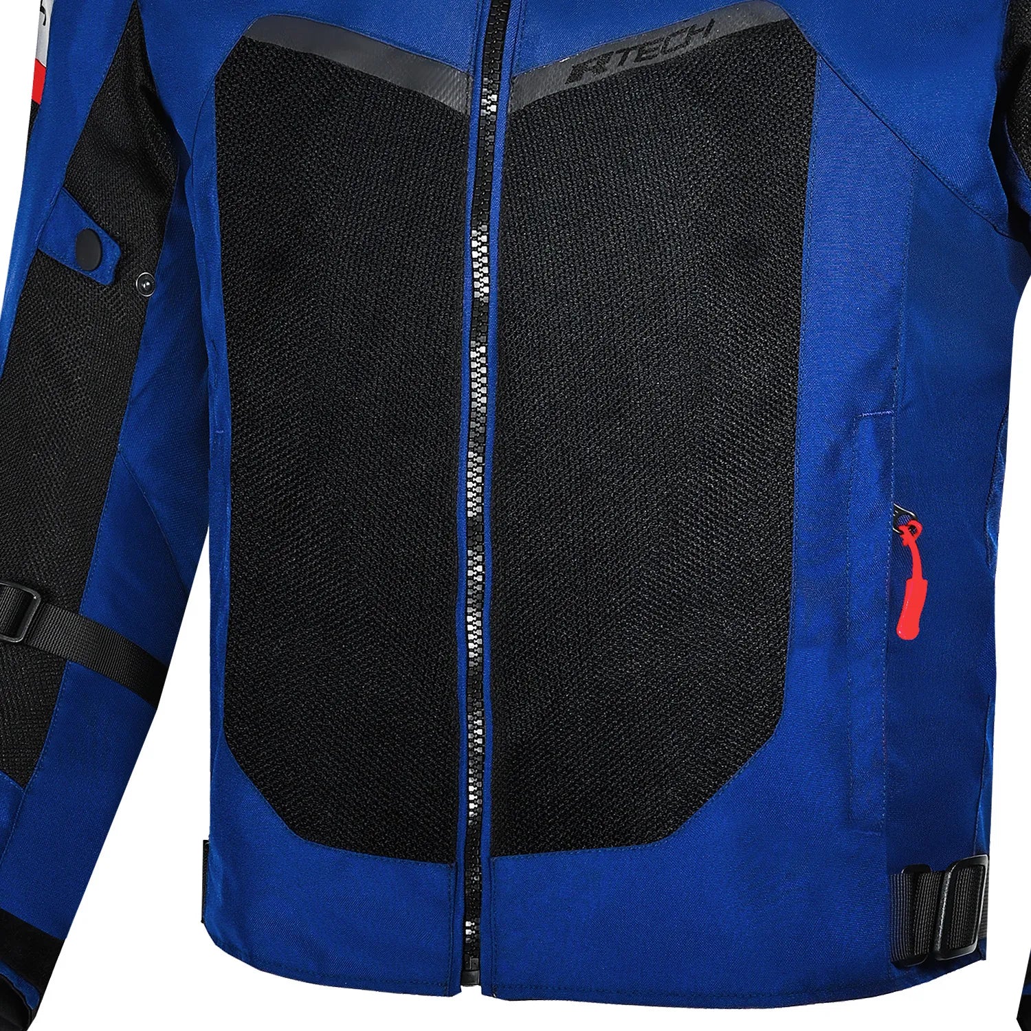 R-TECH SPIRAL MESH Moto Casacos Navy Azul Preto – 5 – Maximomoto PT