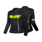 R-TECH SUPER LITE AIR Casacos De Moto Senhora Preto Amarillo Fluo