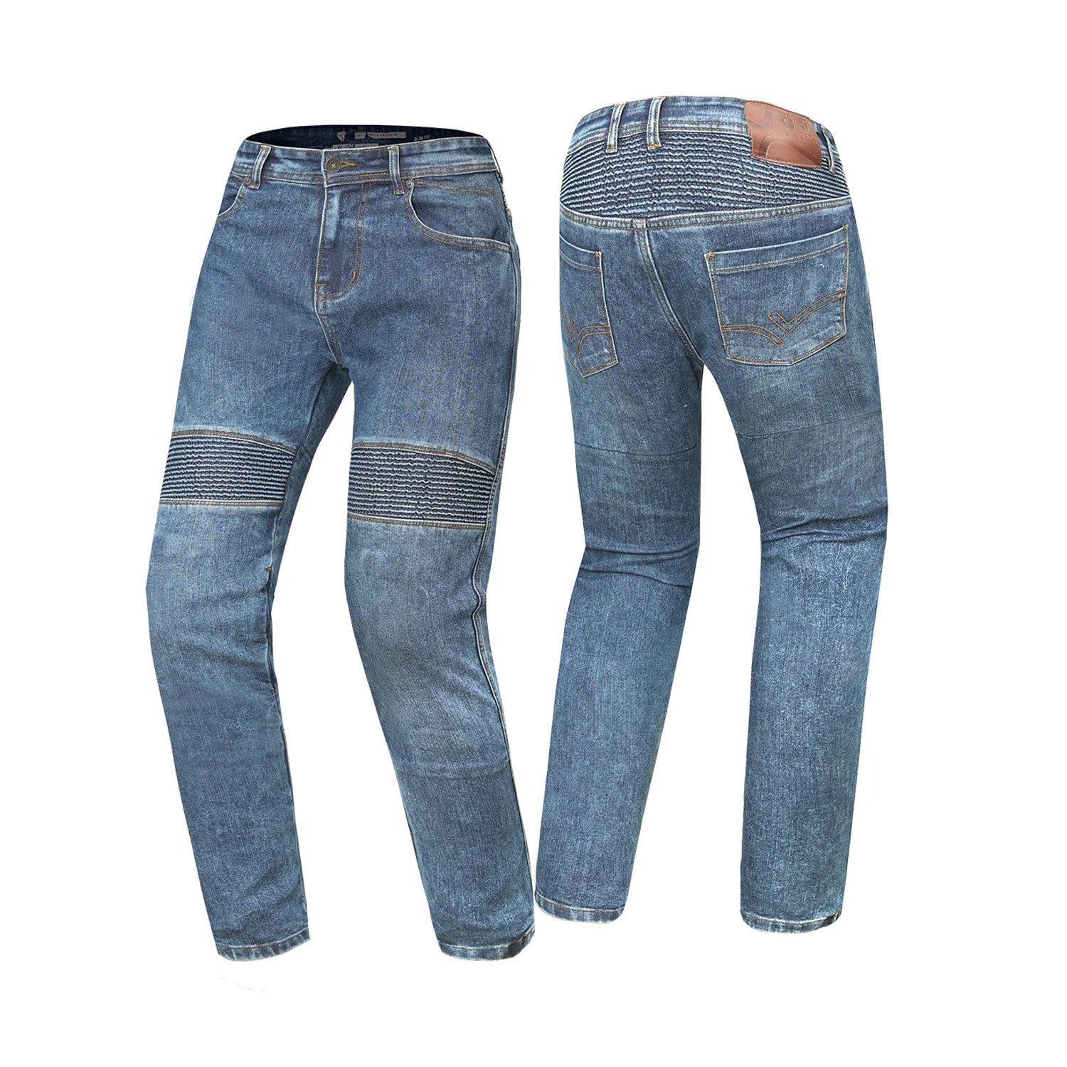 R-TECH VALENCIA Denim Jeans Moto Senhora Calcas Random Azul – 2 – Maximomoto PT