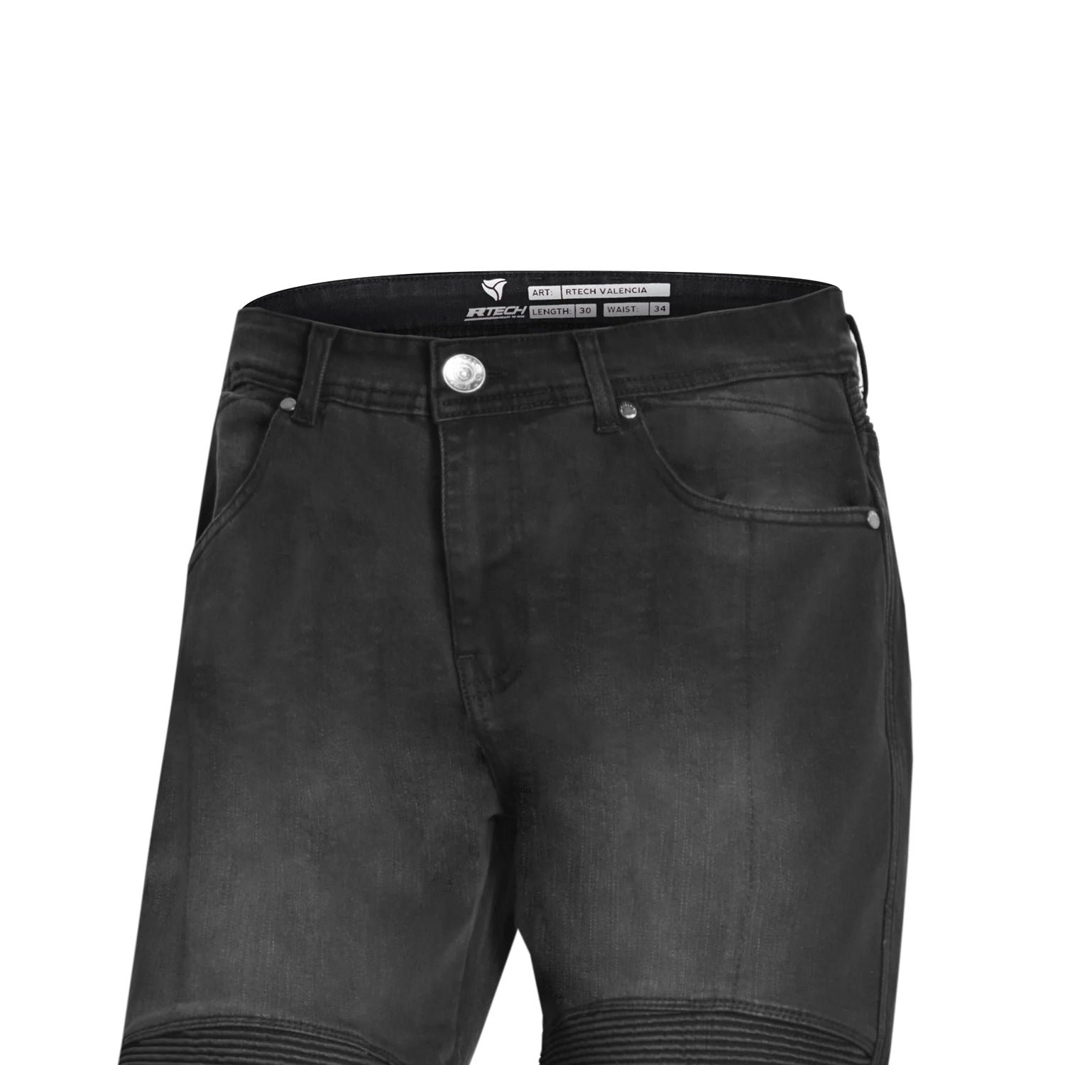R-TECH VAQUERO VALENCIA CE Motorcycle Black jeans 34L – 7 – Maximomoto PT